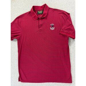 St‎ Andrews THE OLD COURSE Authentic S/S Golf Polo Shirt (Men's XL) Red